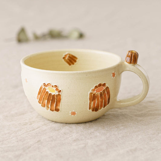 ぷっくり　スープカップ　カヌレ｜中村佳菜子