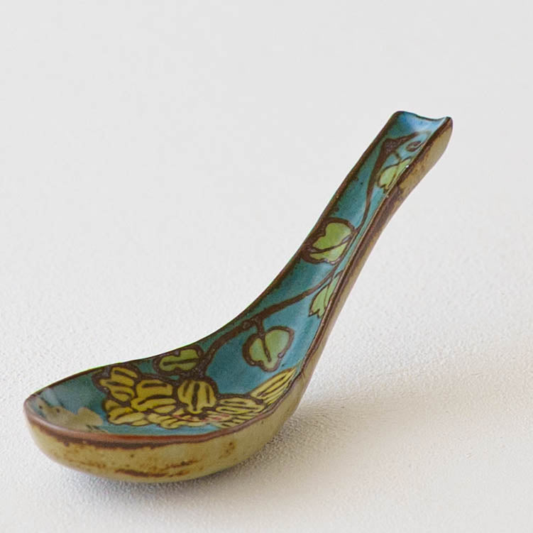 Soup spoon blue  | Satsukigama