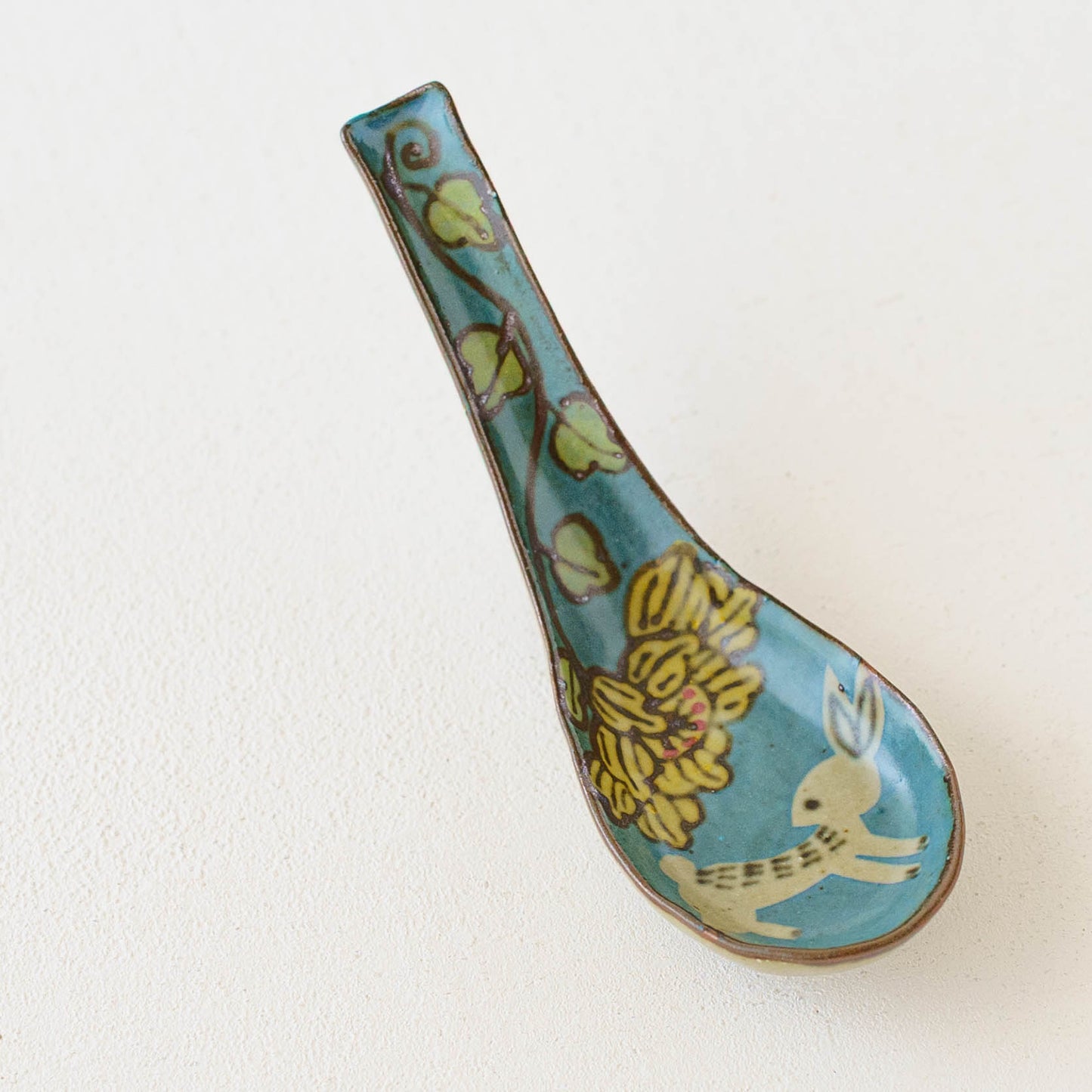 Soup spoon blue  | Satsukigama