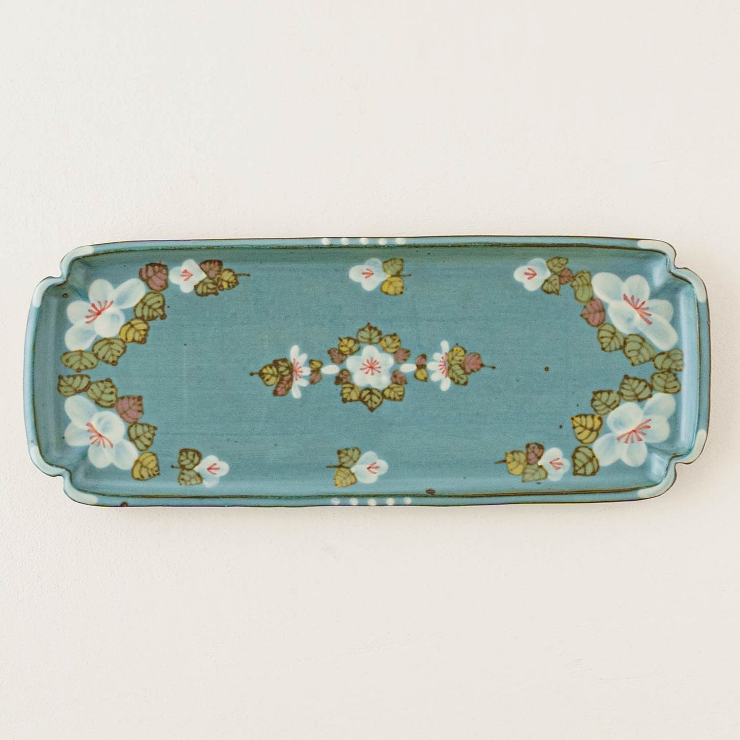 長皿　青花｜皐月窯