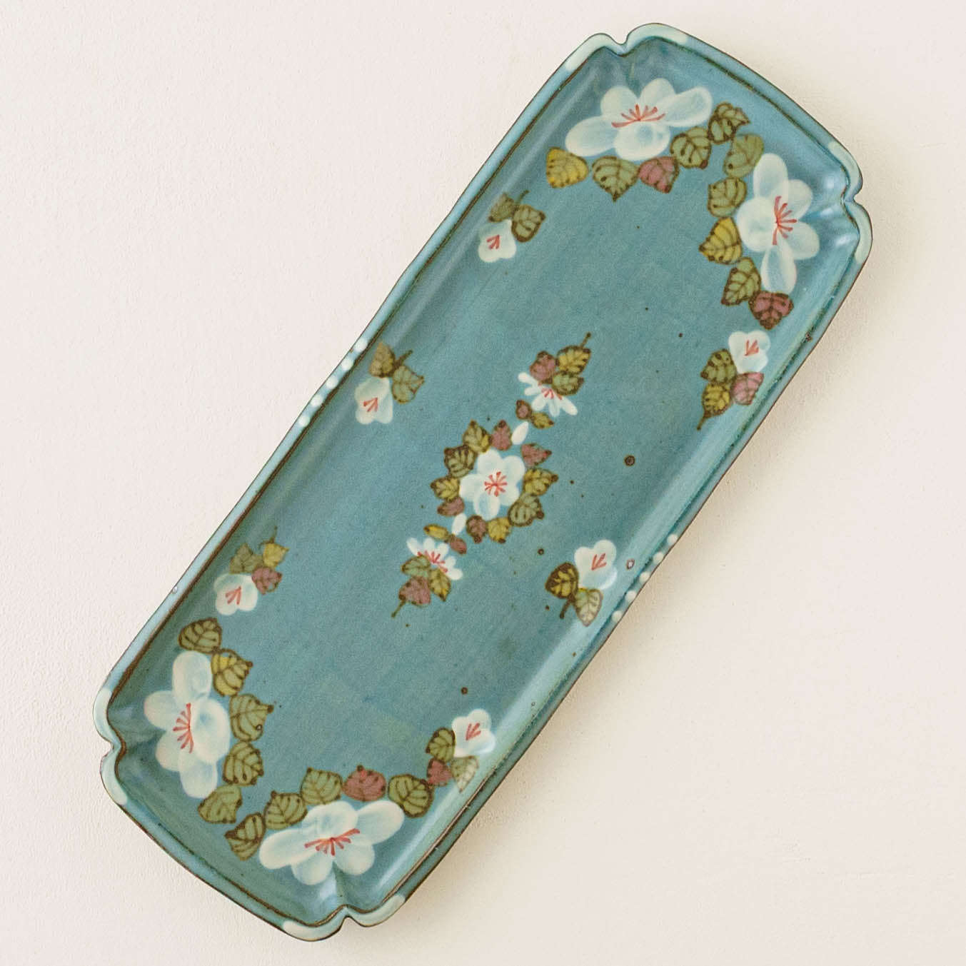 長皿　青花｜皐月窯