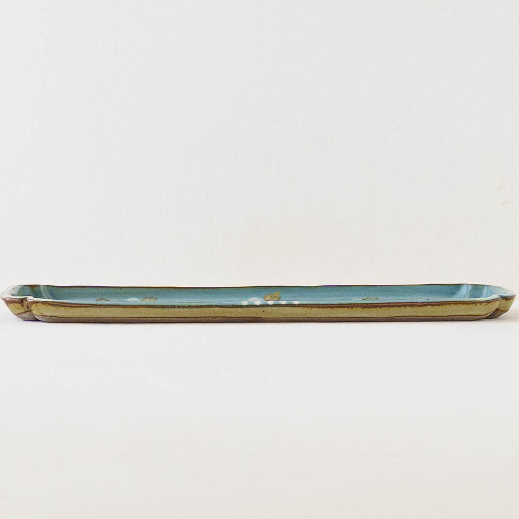 長皿　青花｜皐月窯