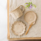 Wreath small plate White | fuji-gallery