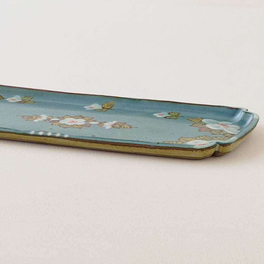 長皿　青花｜皐月窯