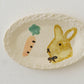 豆皿　うさぎ　にんじん｜大田亜樹