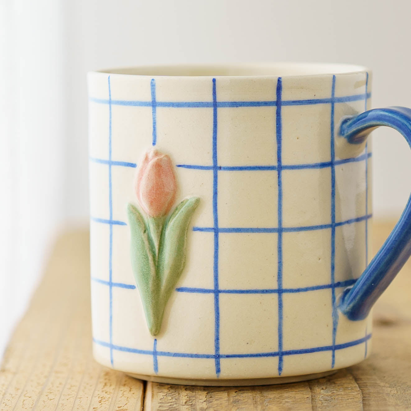 陶芸作家 オオヤサイリ チューリップマグカップ｜窯元、作家ものの