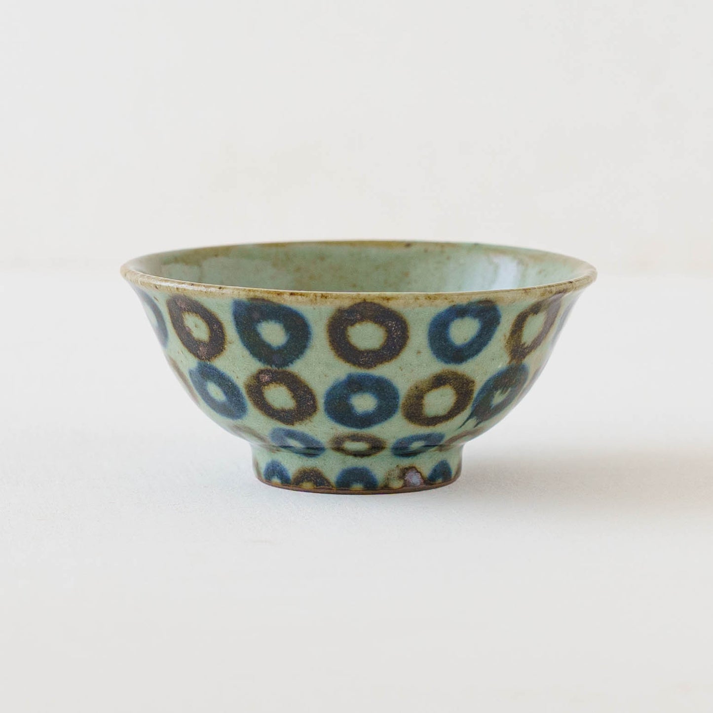 茶碗H　大　呉須鉄丸｜皐月窯