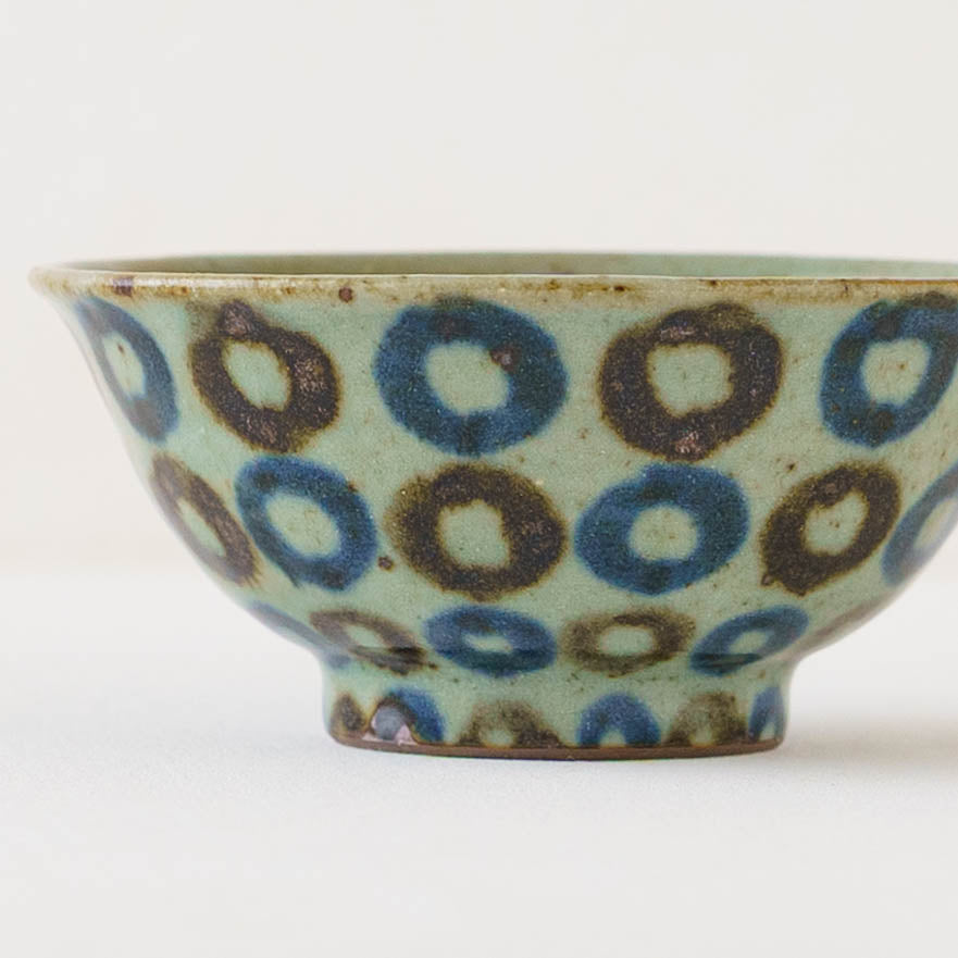 茶碗H　大　呉須鉄丸｜皐月窯