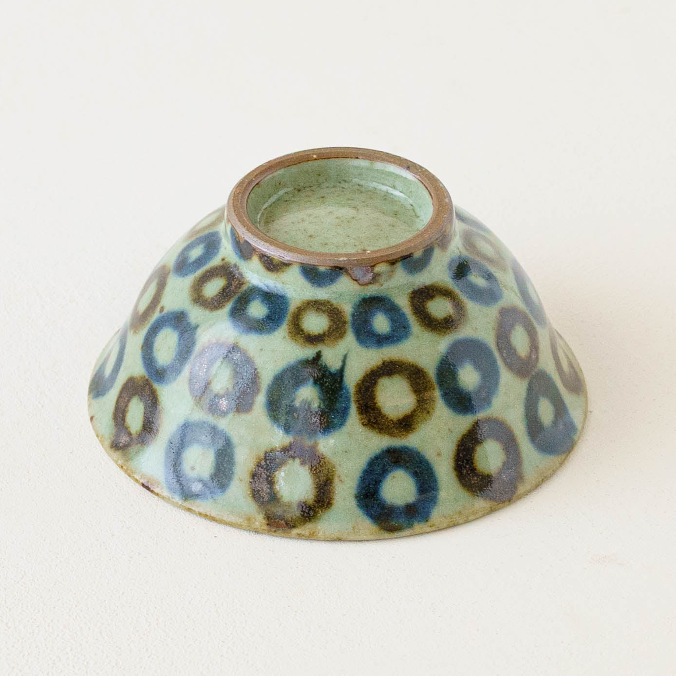 茶碗H　大　呉須鉄丸｜皐月窯