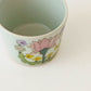 そば猪口　色絵草花｜皐月窯