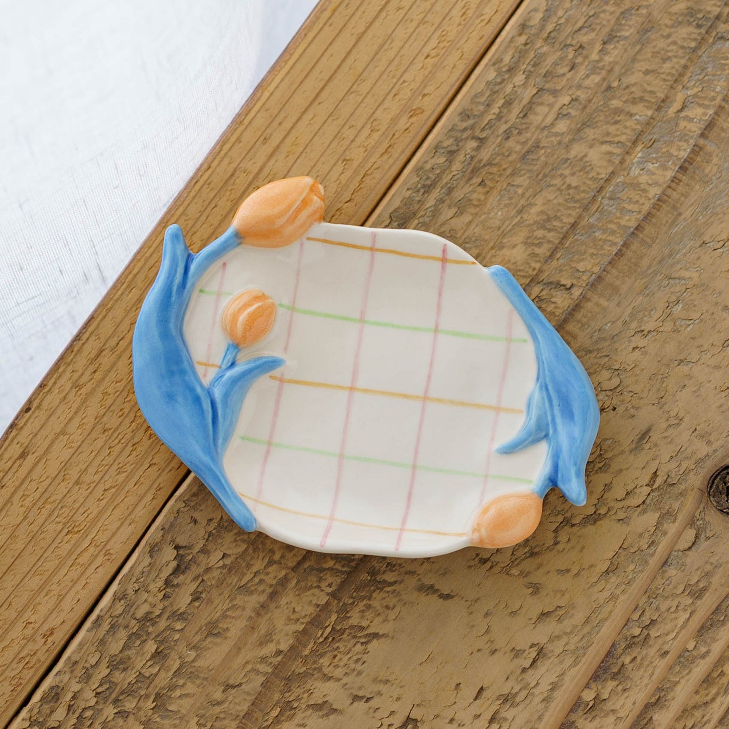 Tulip small plate E | Oya Sairi