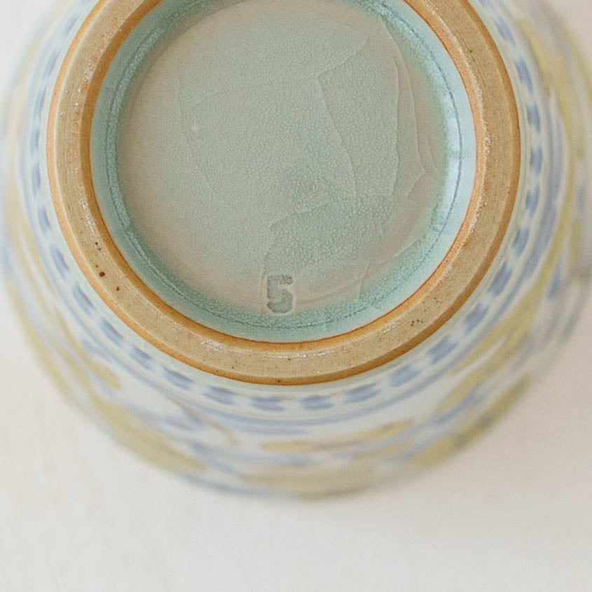 フリーカップ　黄動物｜皐月窯