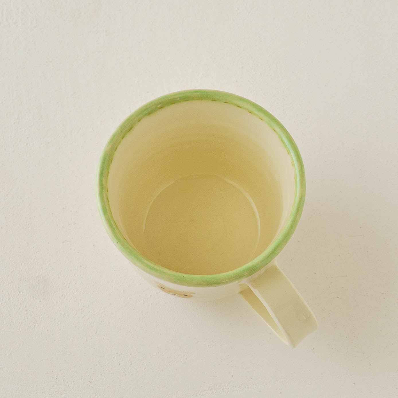 マグカップ　くまとクッキー（透明釉）｜大田亜樹