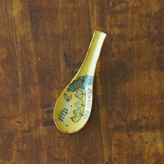 Soup spoon yellow | Satsukigama