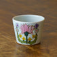 そば猪口　色絵草花｜皐月窯