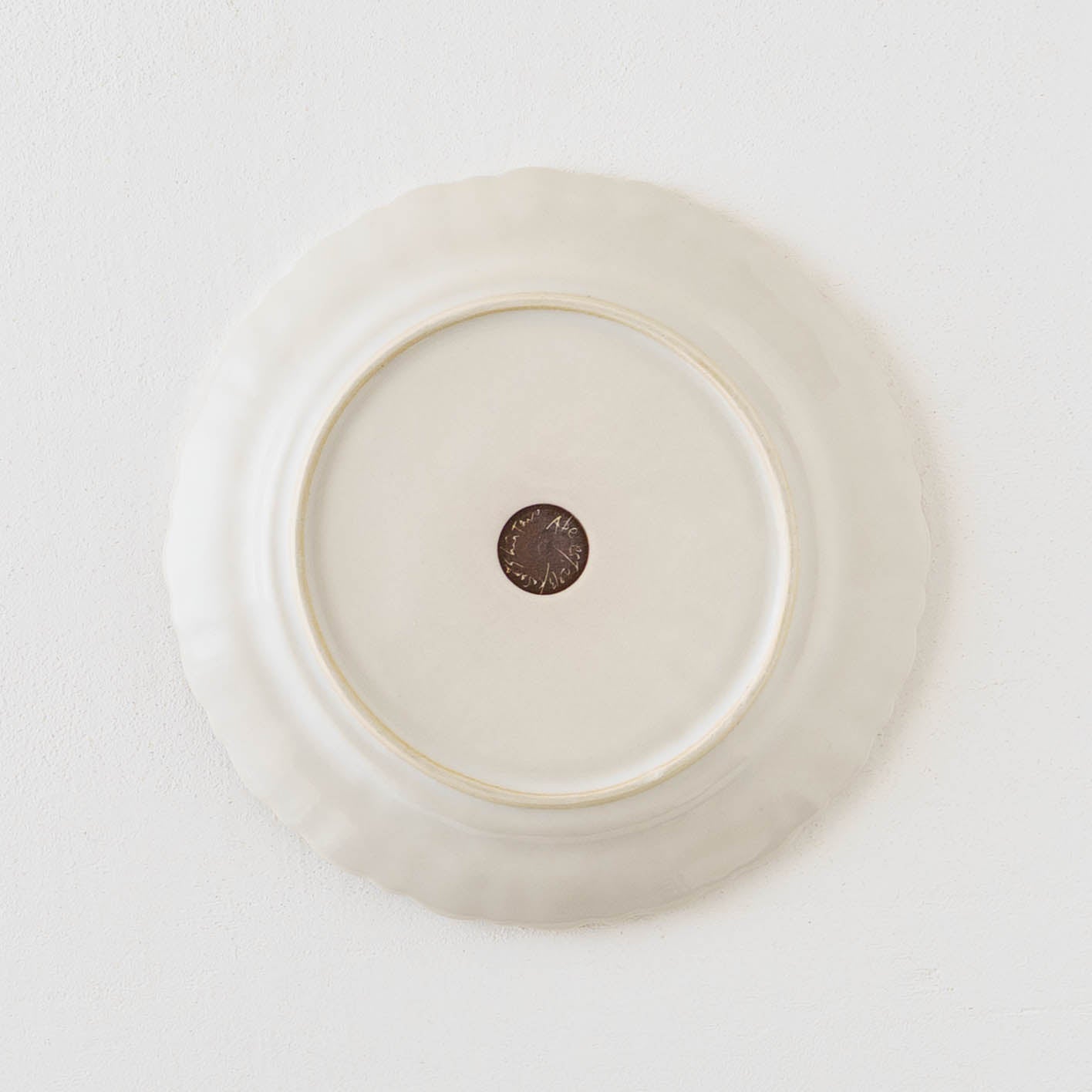 陶芸作家 阿部慎太朗 マーガレットリム皿6寸 檸檬｜窯元、作家ものの