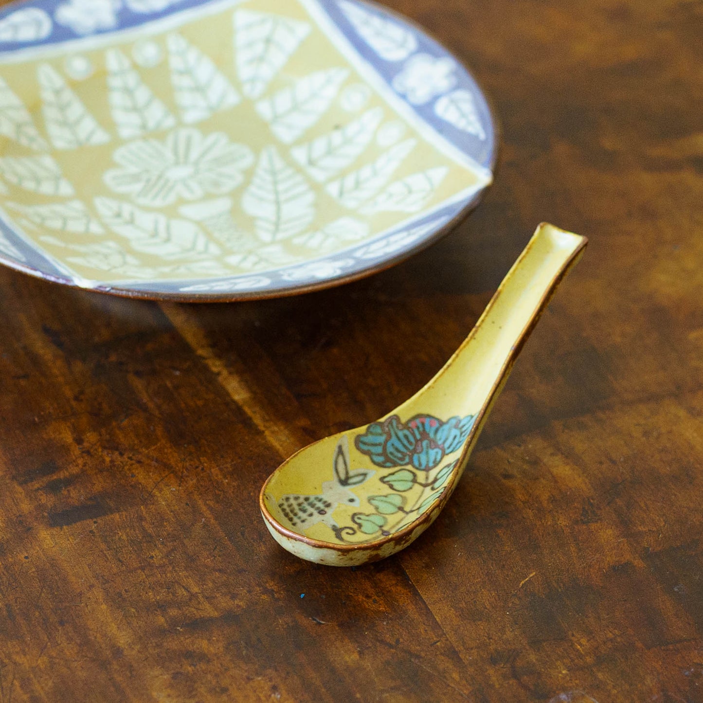 レンゲ　うさぎ黄｜皐月窯