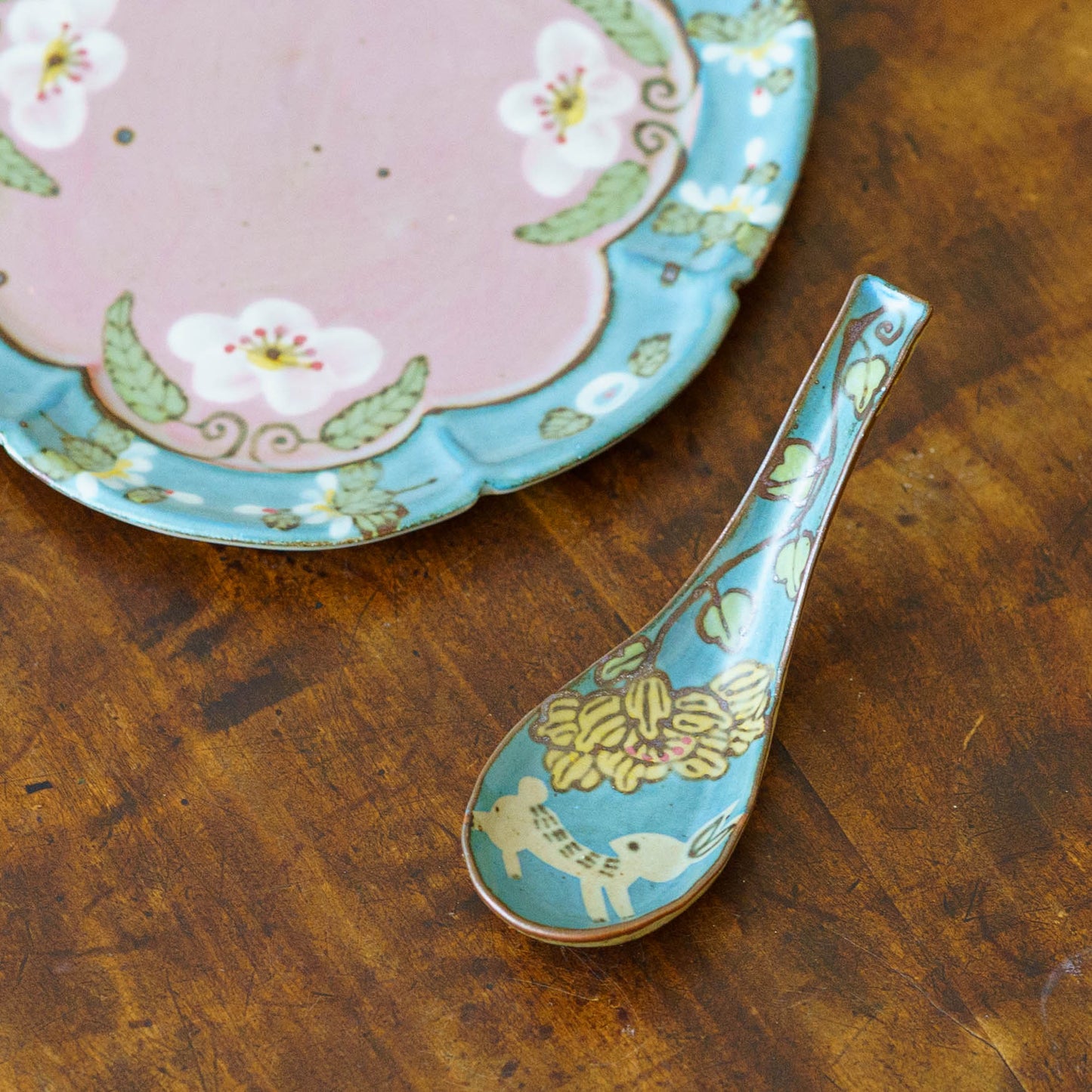 Soup spoon blue  | Satsukigama