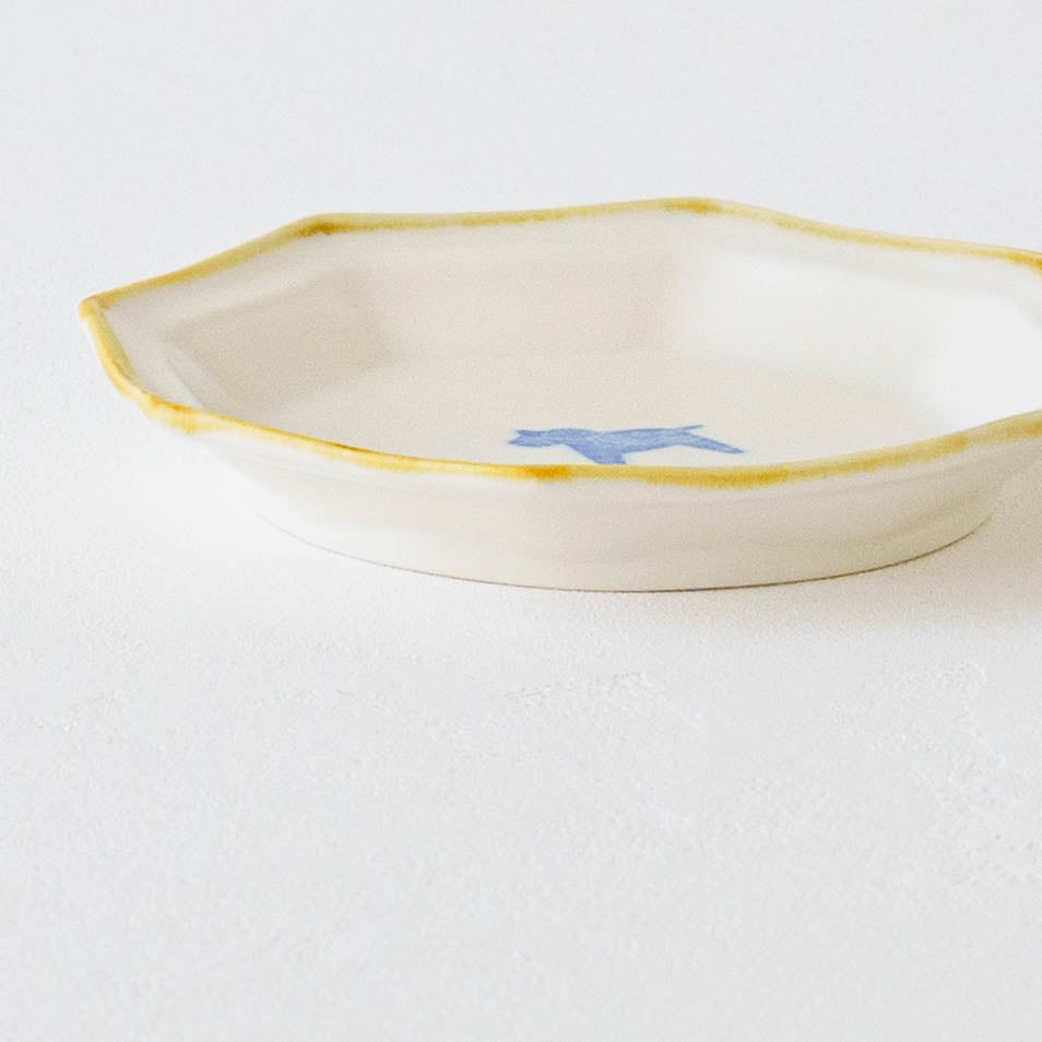 八角小皿　うま｜原村俊之