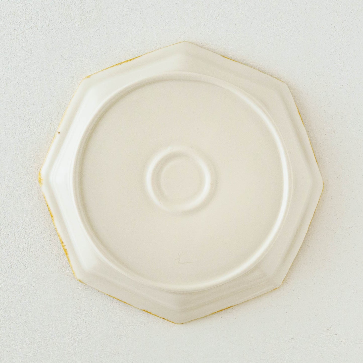 八角プレート　大　うま｜原村俊之