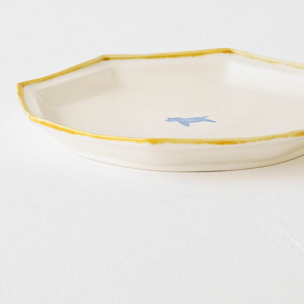 八角プレート　大　うま｜原村俊之