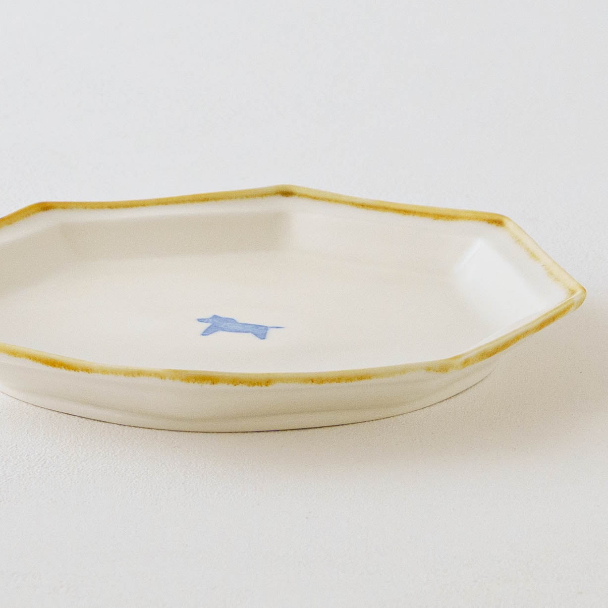 八角プレート　大　うま｜原村俊之