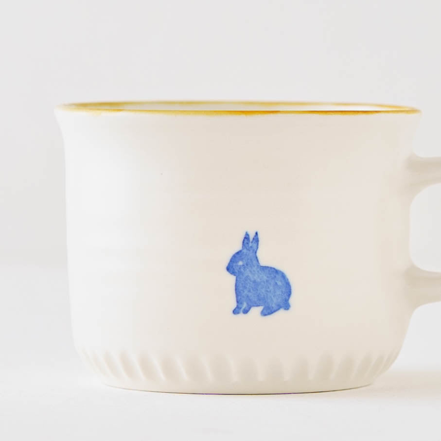 マグカップ U　うさぎ｜原村俊之