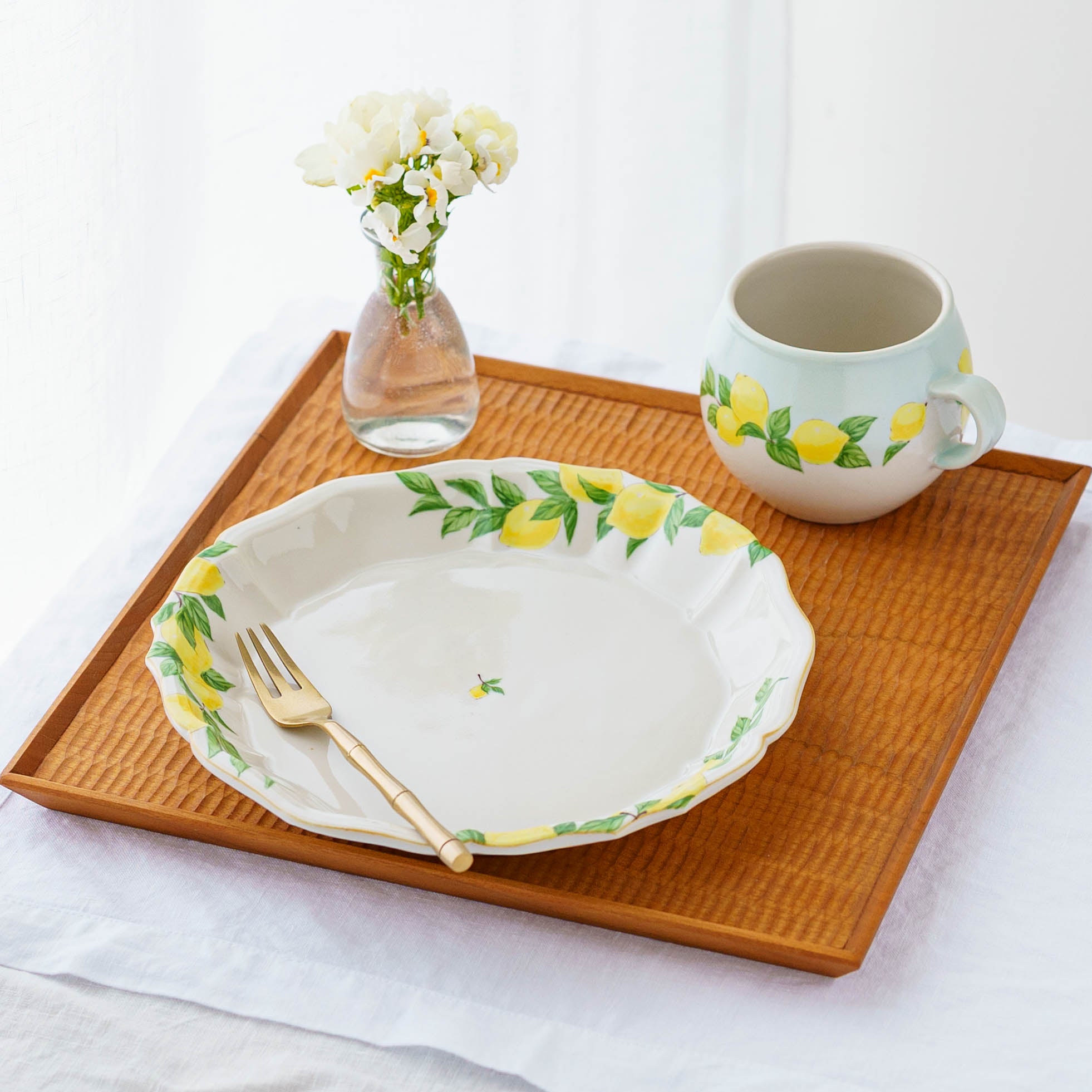 陶芸作家 阿部慎太朗 ラテマグS 檸檬 バイカラー｜窯元、作家ものの