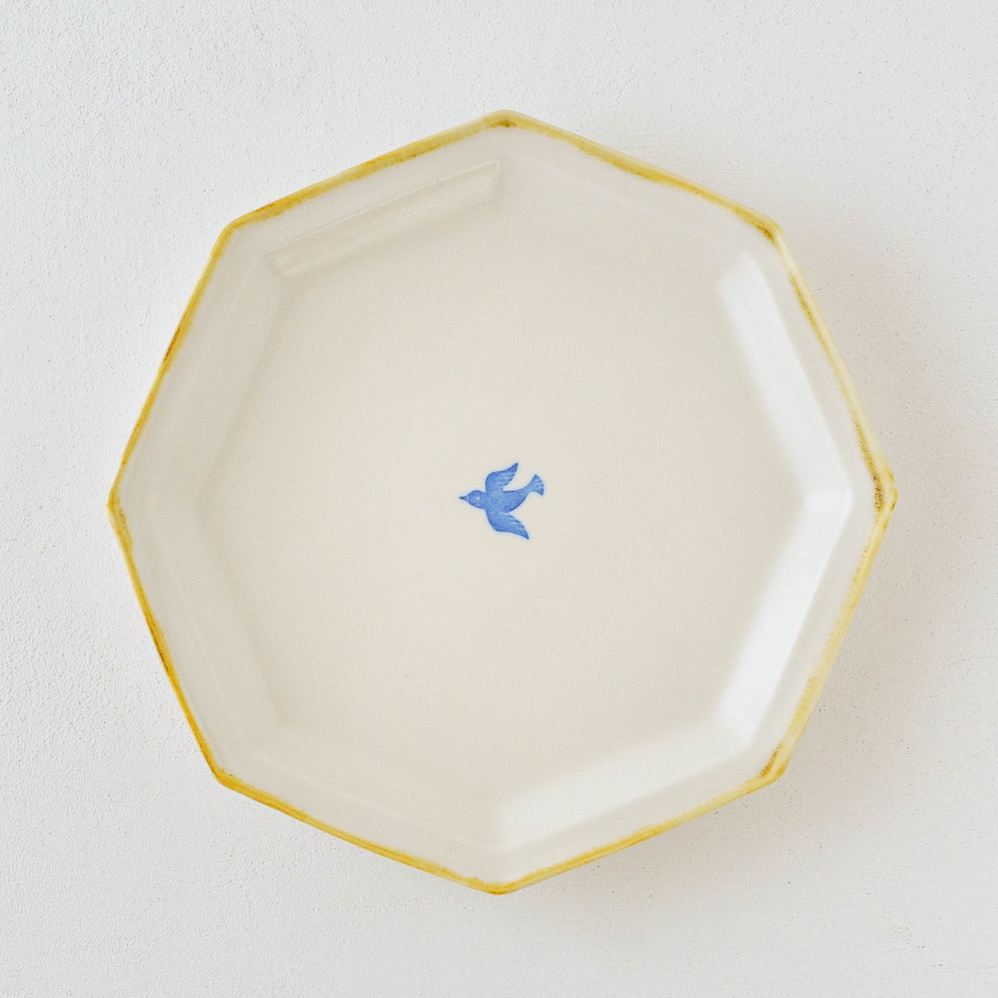 八角プレート　大　とり｜原村俊之