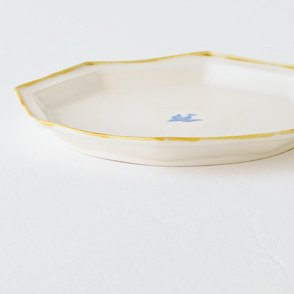 八角プレート　大　とり｜原村俊之