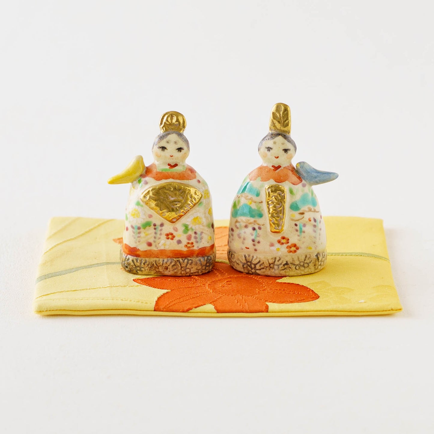 happy bird 吉祥ひな（敷物付き）｜ははみや