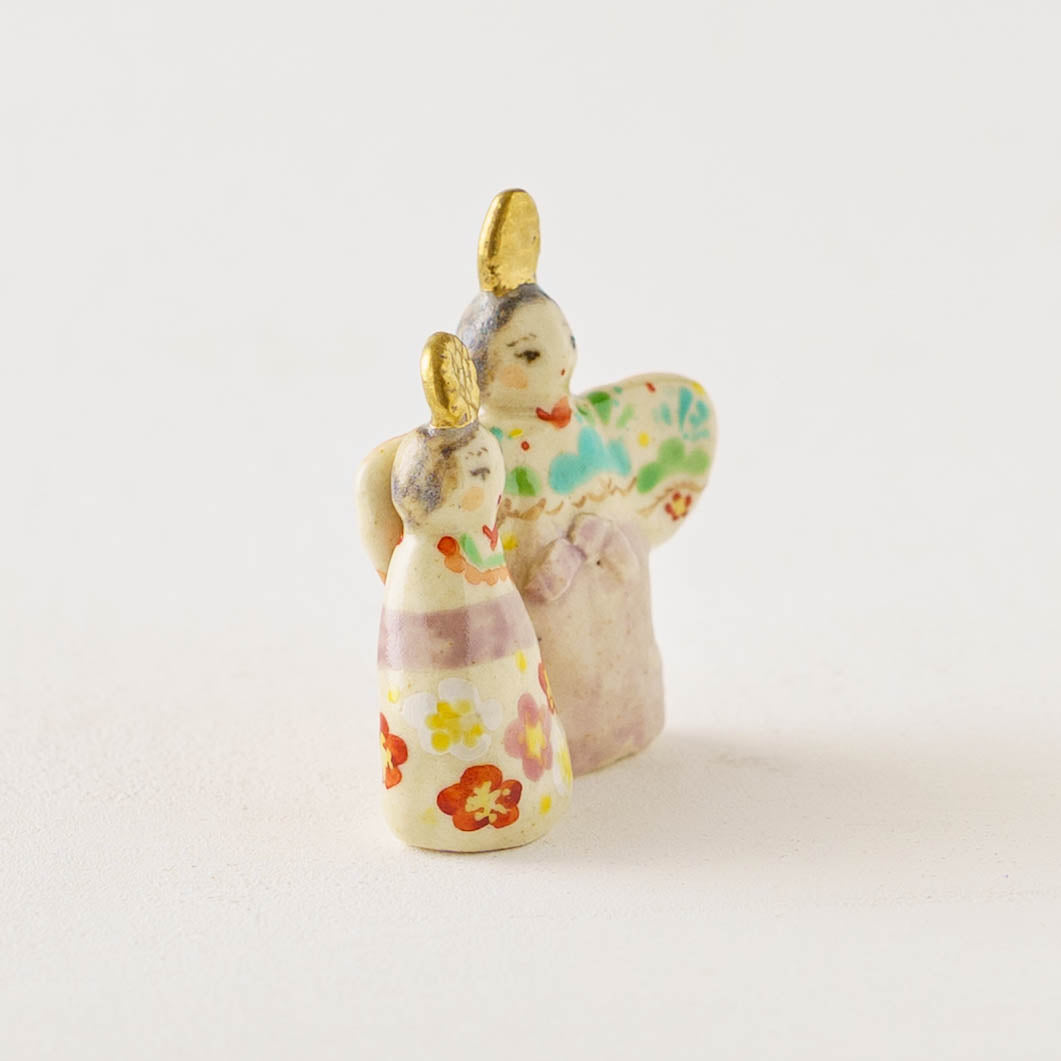 Auspicious Standing Dolls (with mat) | Hahamiya