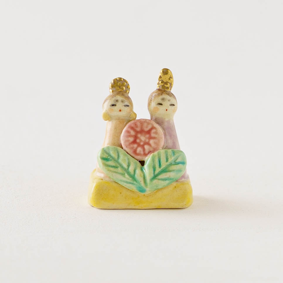 Hina dolls  flower (with mat) | Hahamiya