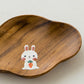 Small plate Rabbit Cloud｜ Kie - zakka 