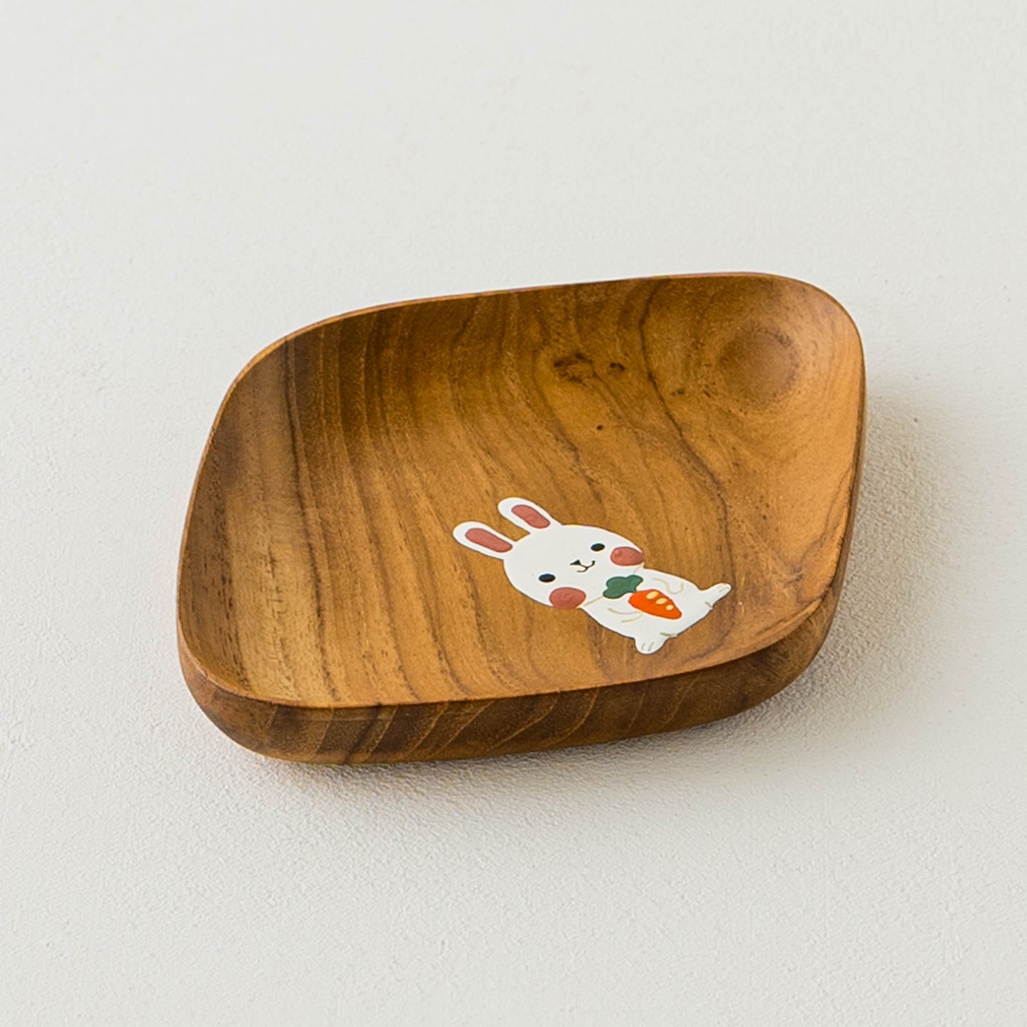 Small plate rabbit Square |  Kie - zakka 