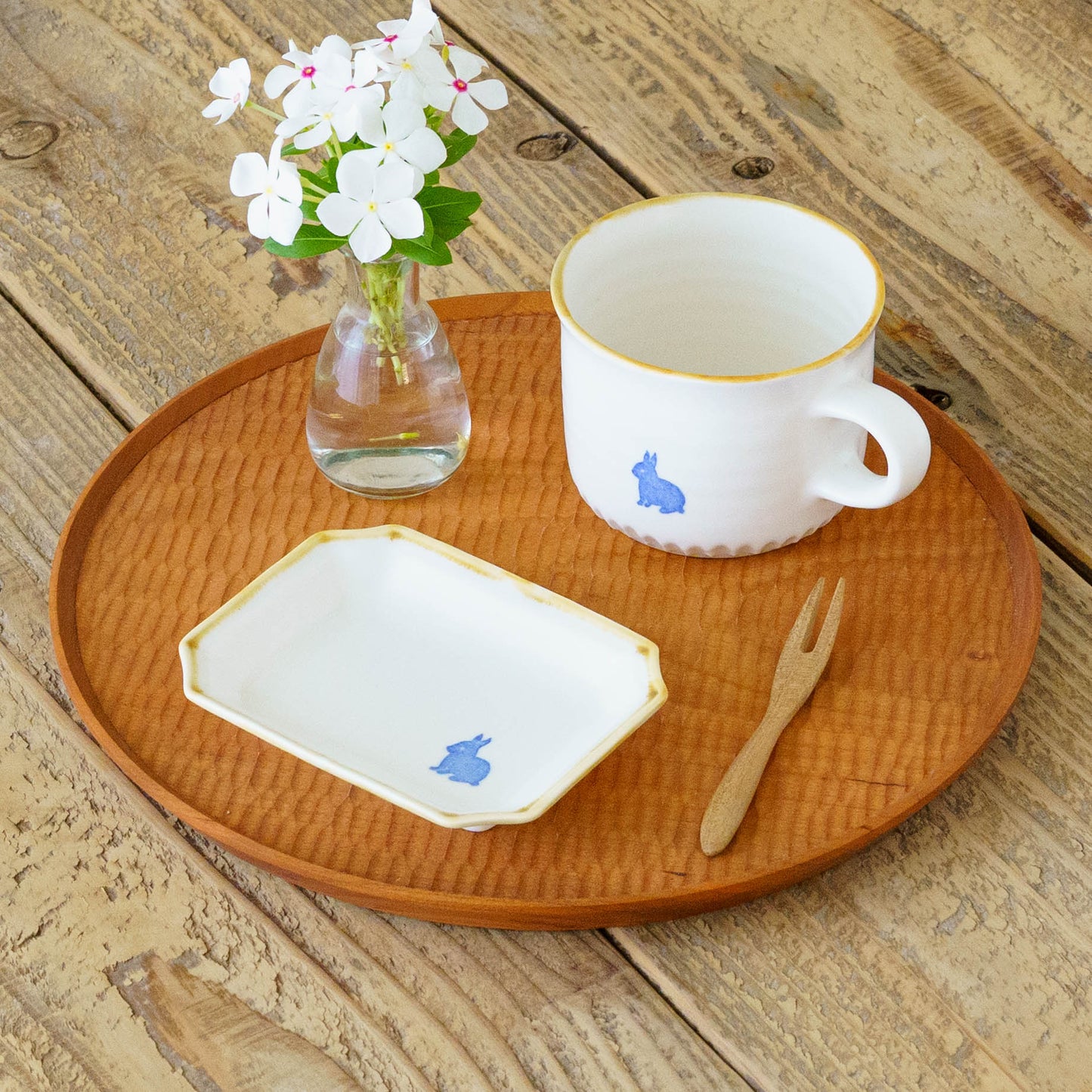 マグカップ U　うさぎ｜原村俊之