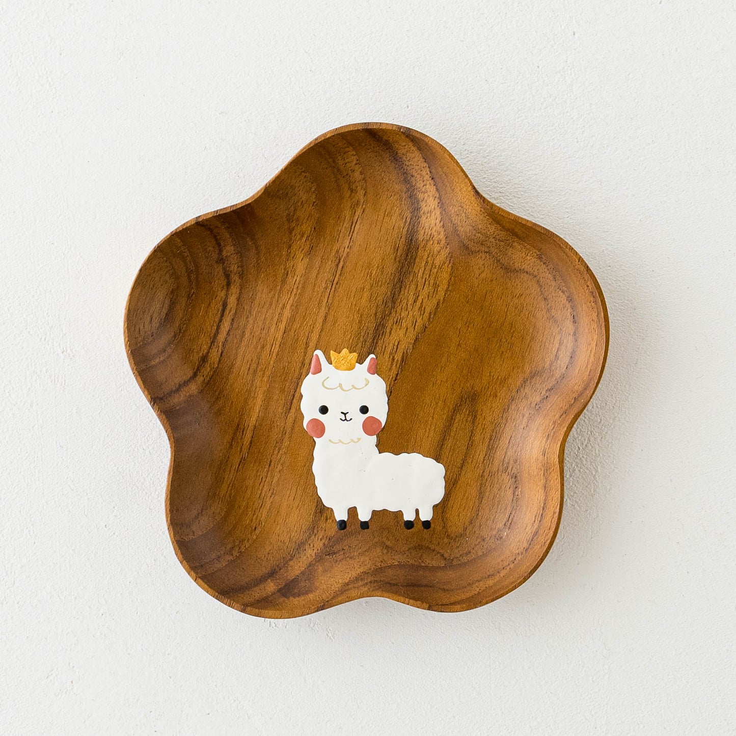 Small Flower plate Alpaca Flower |  Kie - zakka 