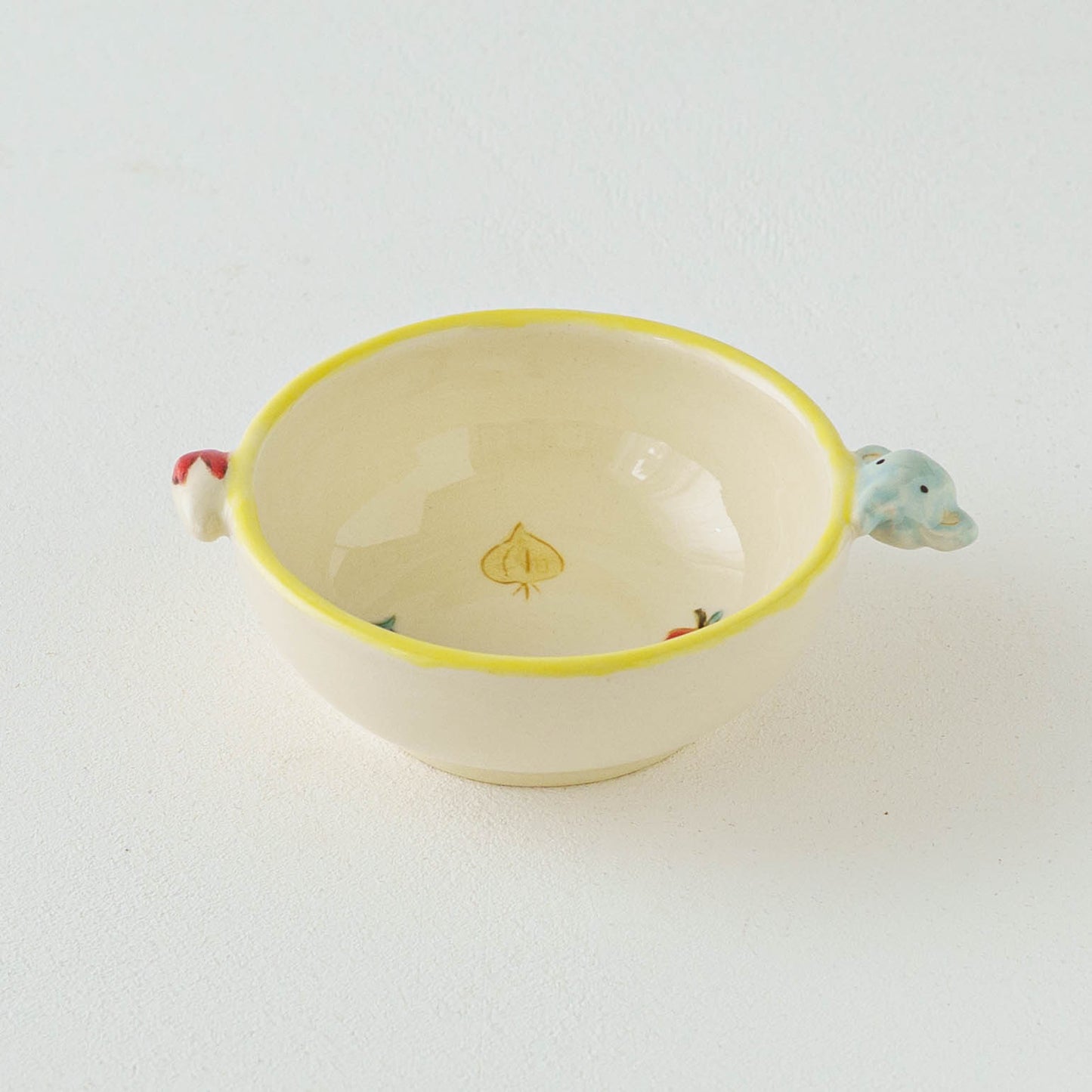 Small Bowl with Handles elephant | Aki Ota