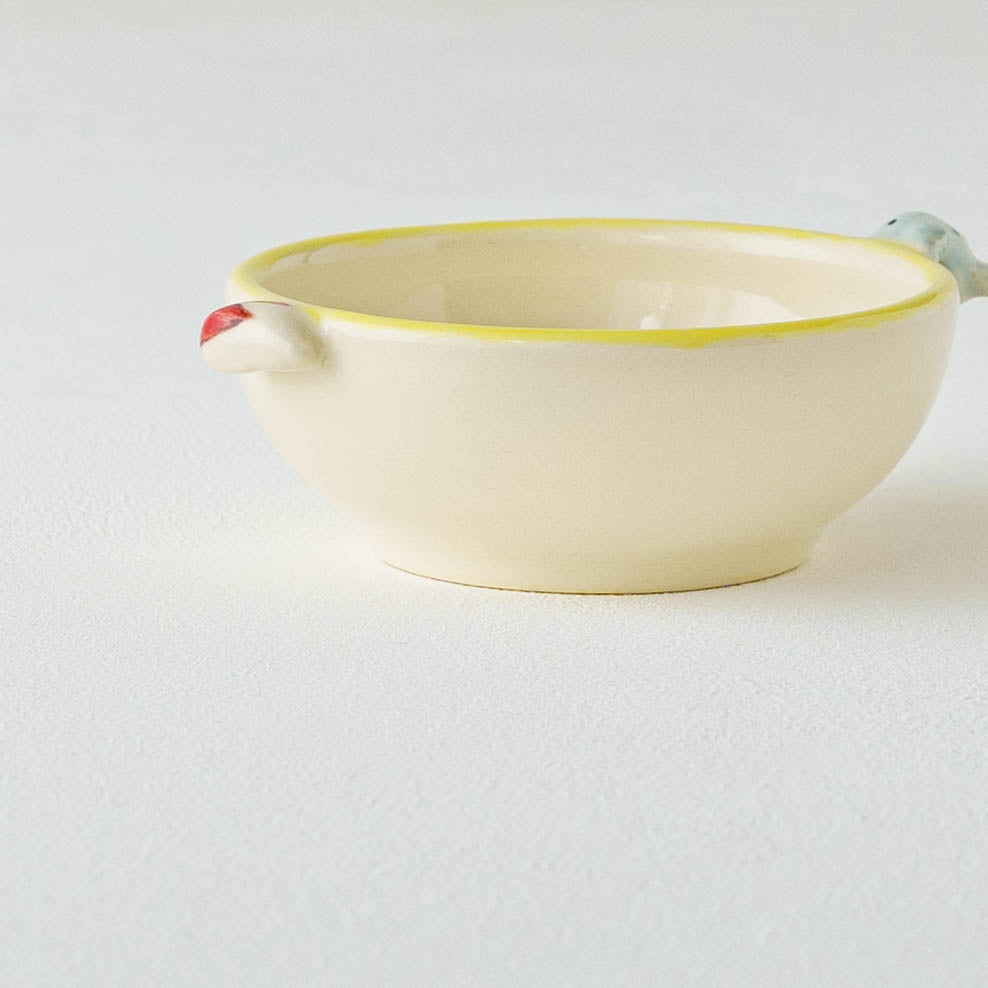 Small Bowl with Handles elephant | Aki Ota