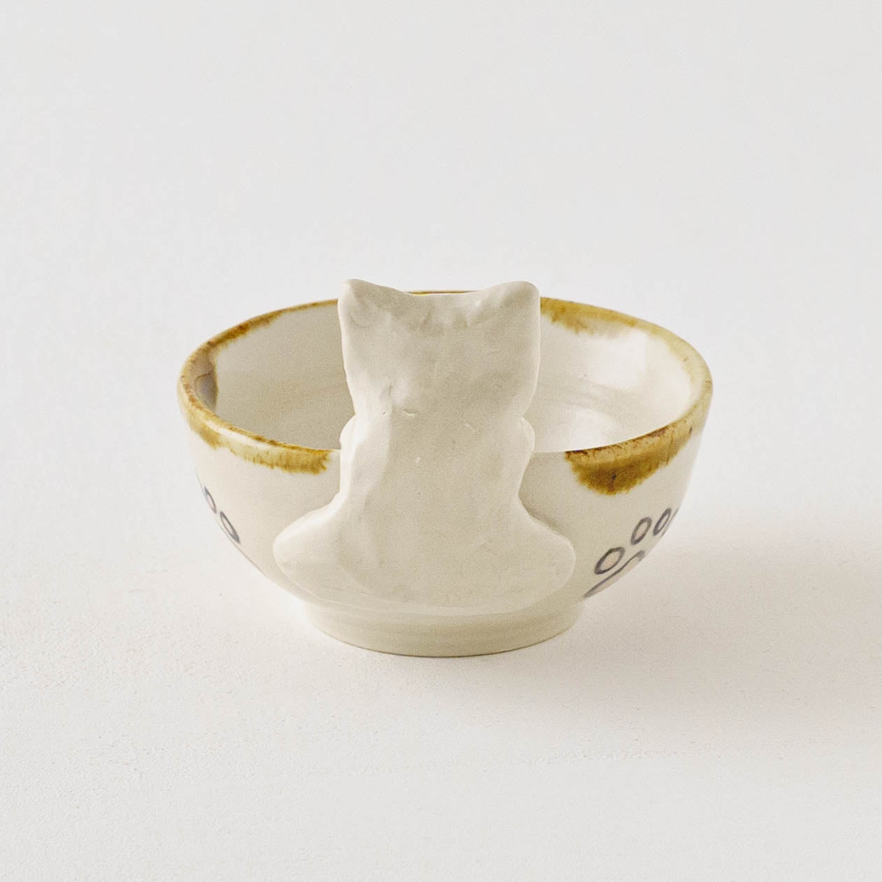 ねこ x にくきゅう　ぐい呑み｜梶田慶