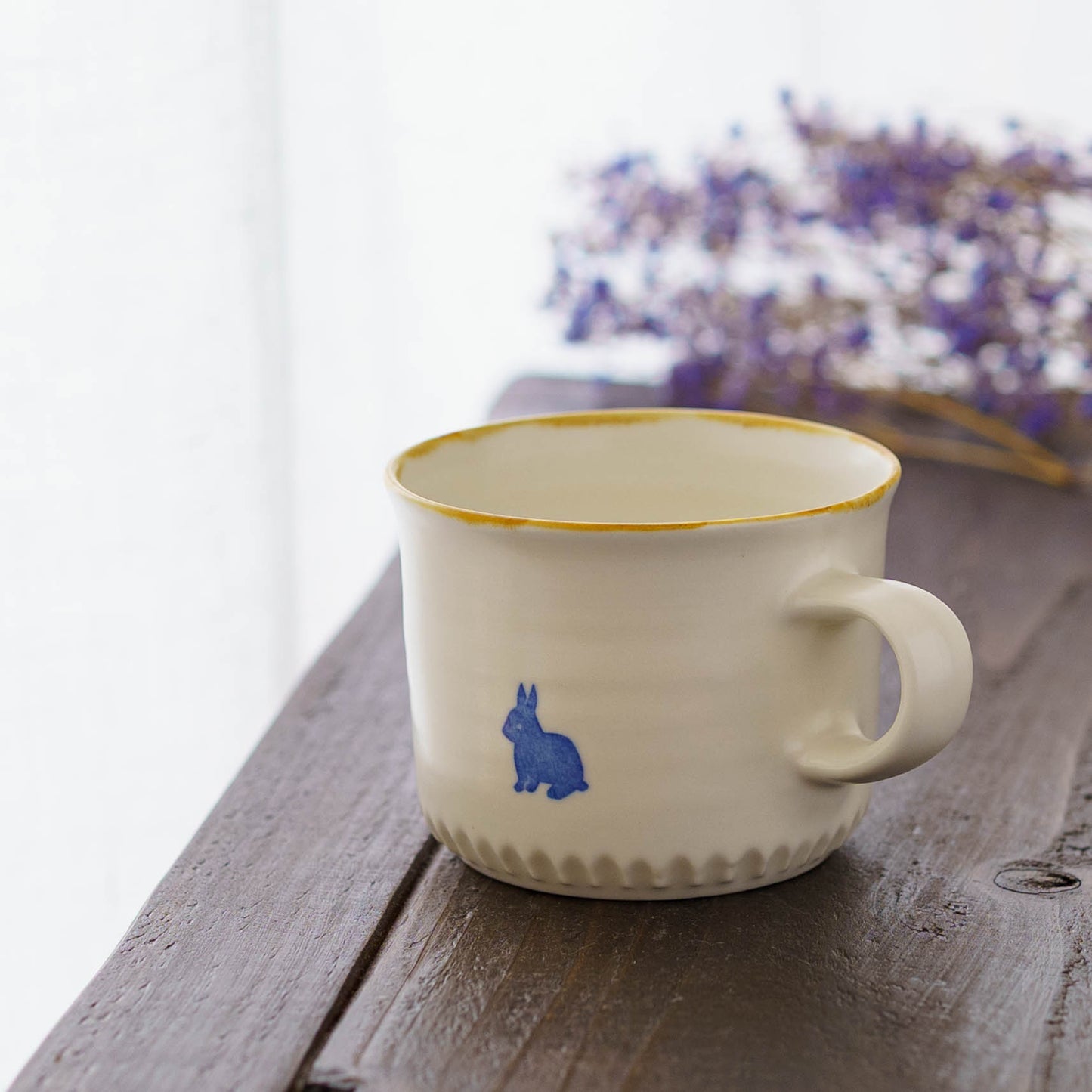 マグカップ U　うさぎ｜原村俊之
