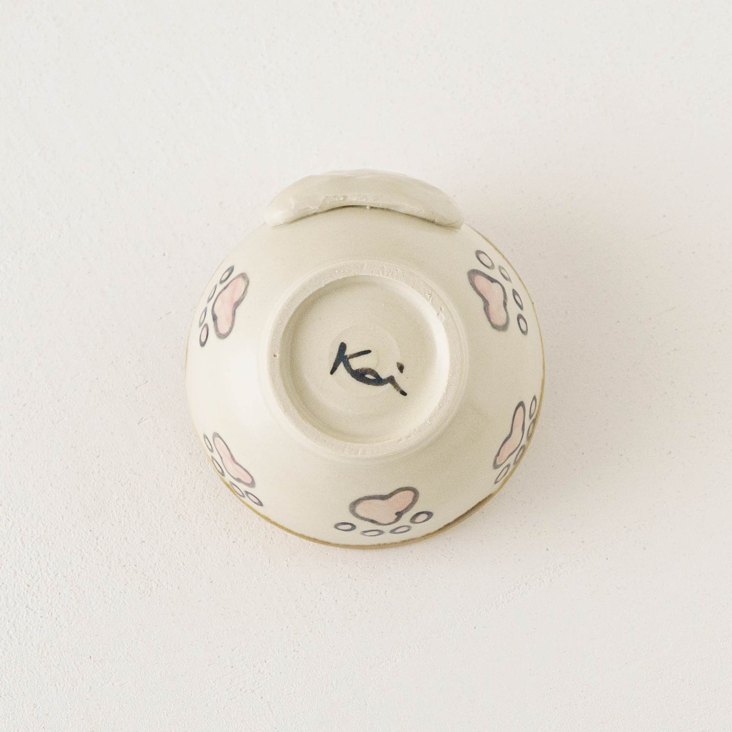 ねこ x にくきゅう　ぐい呑み｜梶田慶