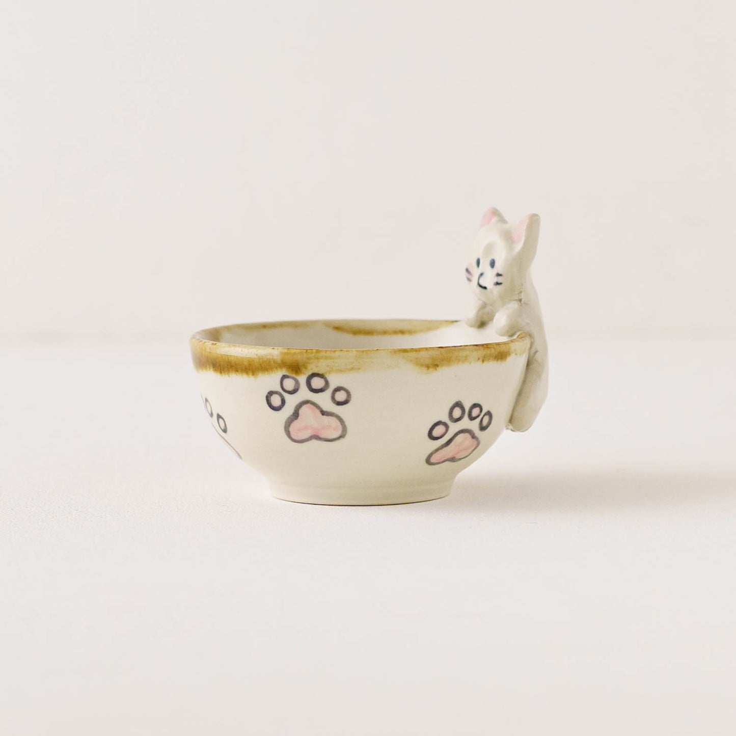 ねこ x にくきゅう　ぐい呑み｜梶田慶