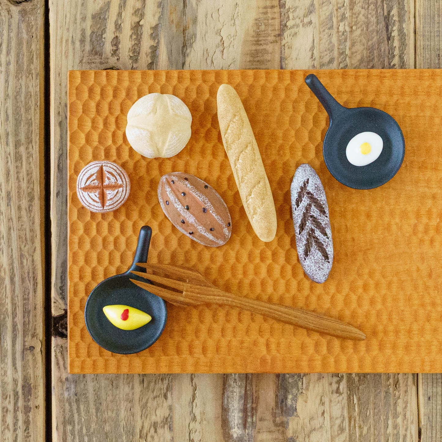 箸置き　朝食シリーズ｜美濃焼　イホシロ窯　Minoyaki Ihoshirogama Chopstick Rest