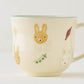 Mug rabbit and vegetable | Aki Ota