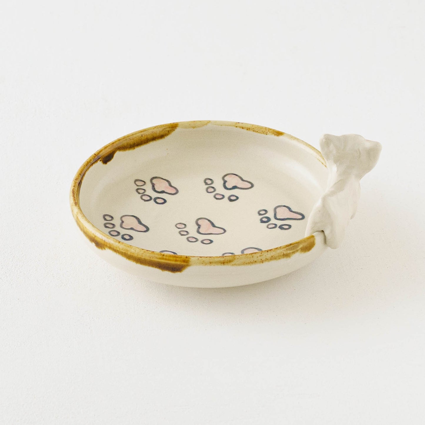 Cat x paw Round Plate | Kei Kajita