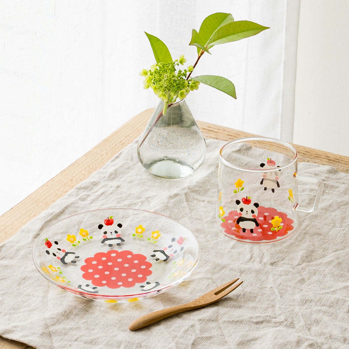 Cake plate Panda |  Kie - zakka 