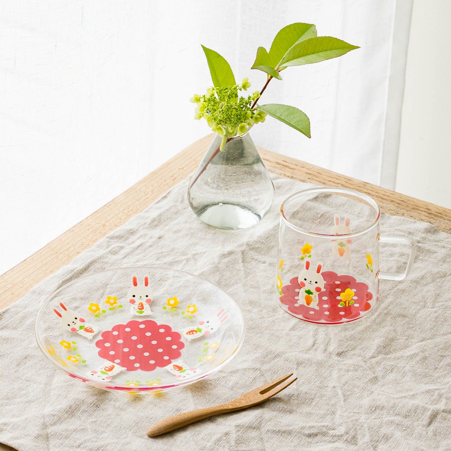 Cake plate rabbit |  Kie - zakka 