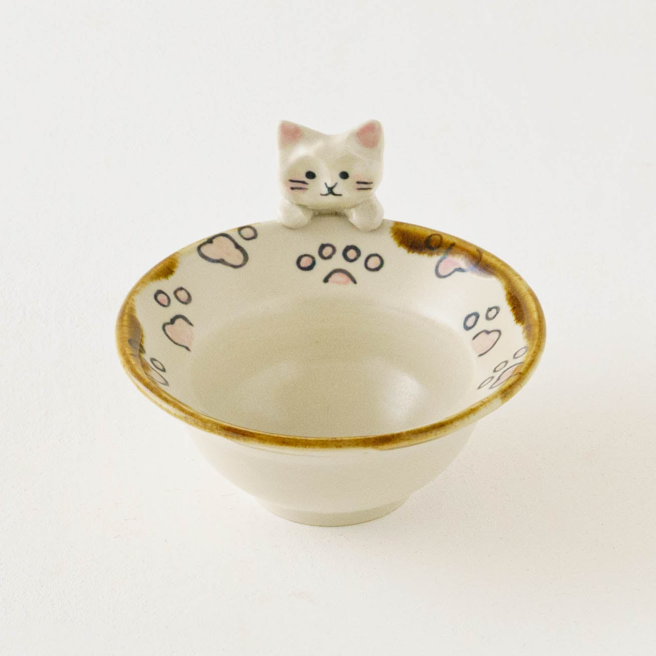 ねこ x にくきゅう　リム小鉢｜梶田慶
