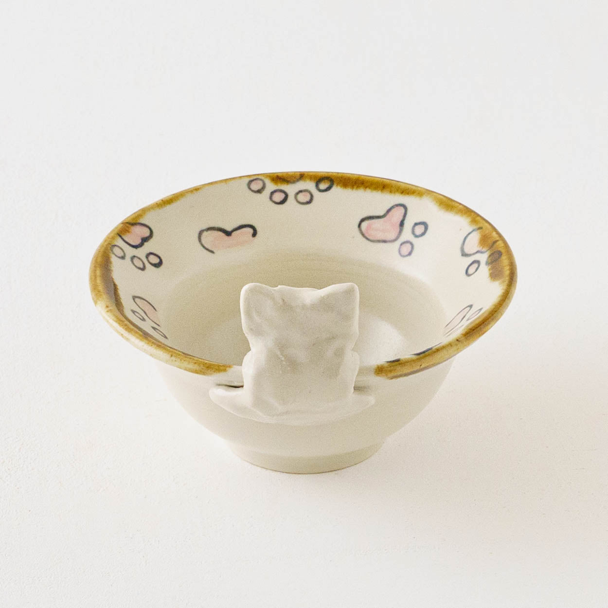 ねこ x にくきゅう　リム小鉢｜梶田慶